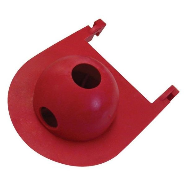 Korky Toilet Flapper, Specifications 314 in, Rubber, Red 3010BP